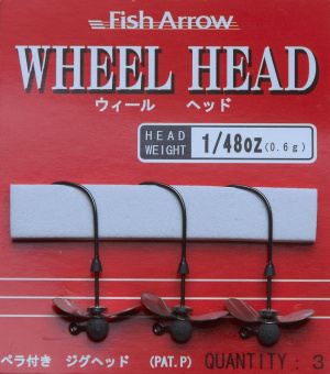 Джиг-головка FISH ARROW WHEEL HEAD японское качество от производителя FISH ARROW