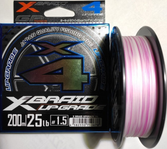 Плетеный шнур YGK X-BRAID UPGRADE X4 японское качество от производителя YGK