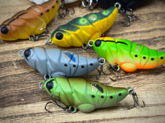 Воблер D-3 CUSTOM LURES GRASSHOPPER SHRIMP MP японское качество от производителя D-3 CUSTOM LURES