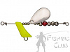 Блесна D-3 CUSTOM LURES FORWARD SPINNER 10G японское качество от производителя D-3 CUSTOM LURES