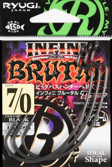 Рыболовный крючок RYUGI INFINI BRUTAL HIB094 японское качество от производителя RYUGI