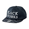 GAMAKATSU FLAT-BRIM CAP (BLACK WORKS) GM9895
