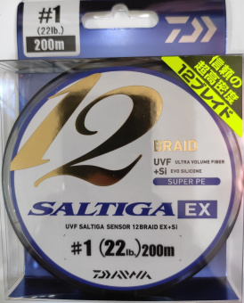 Плетеный шнур DAIWA SALTIGA S X12 EX японское качество от производителя DAIWA
