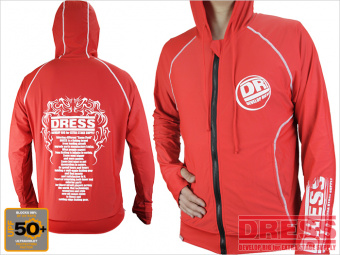 Реглан DRESS ZIP-UP RUSH GUARD HOODIE японское качество от производителя DRESS
