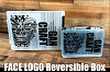 Коробка для воблеров GAN CRAFT FACE LOGO REVERSIBLE BOX японское качество от производителя GAN CRAFT