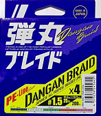 Плетеный шнур MAJOR CRAFT DANGAN BRAID X4 200М японское качество от производителя MAJOR CRAFT