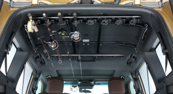 Держатель для удилища CARMATE ROD HOLDER DUAL 8 IF27BK японское качество от производителя CARMATE