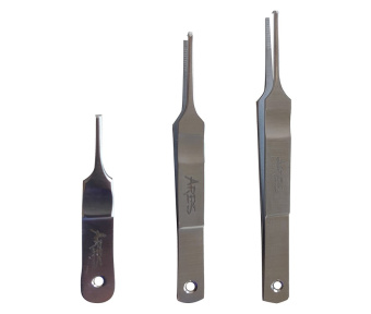 Пинцет NISSIN ARES SPLIT RING PLIERS TWEEZERS японское качество от производителя NISSIN (ARES)