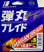 Плетеный шнур MAJOR CRAFT DANGAN BRAID X8 150М (EGING SPECIAL) японское качество от производителя MAJOR CRAFT