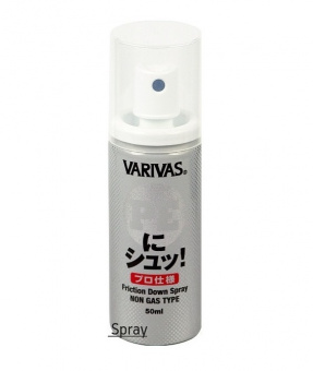 Спрей-смазка для шнуров VARIVAS SPRAY PE-NI-SHU!NON-GAS японское качество от производителя VARIVAS