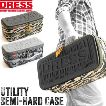 Сумка-футляр DRESS UTILITY SEMI-HARD CASE CAMOUFLAGE японское качество от производителя DRESS