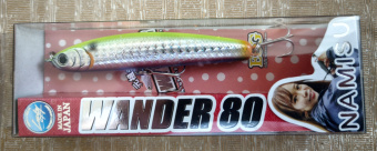 Воблер LUCKY CRAFT WANDER 80 ESG NAMISU японское качество от производителя LUCKY CRAFT