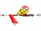 D-3 CUSTOM LURES FORWARD SPINNER 3.8G