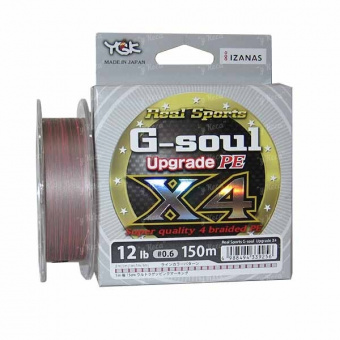 Плетеный шнур YGK G-SOUL UPGRADE X4 японское качество от производителя YGK