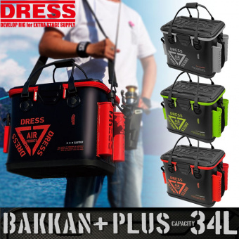 Сумка DRESS BAKKAN + PLUS CAPACITY 34L японское качество от производителя DRESS