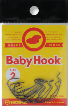 Рыболовный крючок NOIKE BABY HOOK японское качество от производителя NOIKE