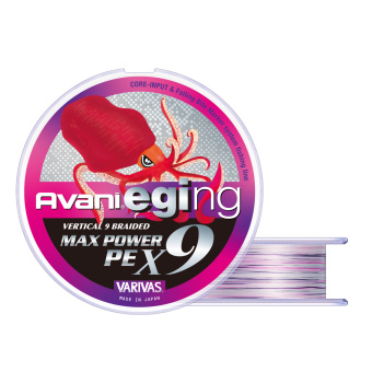 Плетеный шнур VARIVAS AVANI EGING MAX POWER PE X9 150M японское качество от производителя VARIVAS