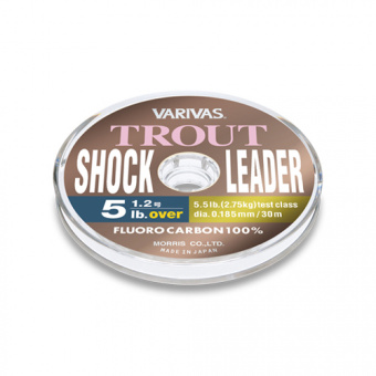 VARIVAS TROUT SHOCK LEADER 30M японское качество от производителя VARIVAS