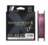 Плетеный шнур MAJOR CRAFT DANGAN BRAID X8 300М NEW японское качество от производителя MAJOR CRAFT