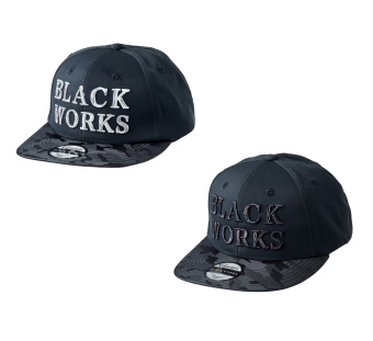 Кепка GAMAKATSU FLAT-BRIM CAP (BLACK WORKS) GM9895 японское качество от производителя GAMAKATSU