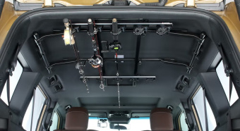 Держатель для удилища CARMATE ROD HOLDER DUAL 5 IF26BK  японское качество от производителя CARMATE