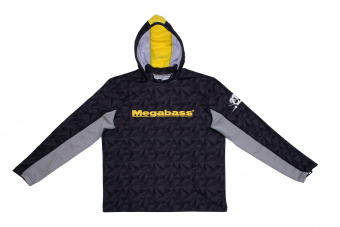 Толстовка MEGABASS GAME HOODIE японское качество от производителя MEGABASS