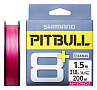 Плетеный шнур SHIMANO PITBULL 8+ LD-M61T 200M японское качество от производителя SHIMANO