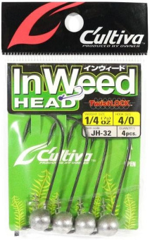 Джиг-головка OWNER CULTIVA IN WEED HEAD JH-32 японское качество от производителя OWNER