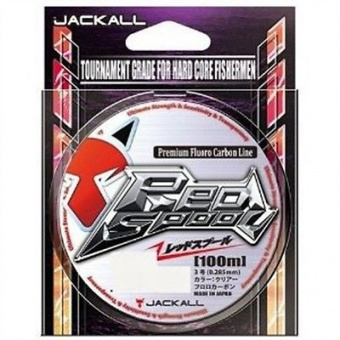 Флюрокарбоновая леска JACKALL RED SPOOL японское качество от производителя JACKALL