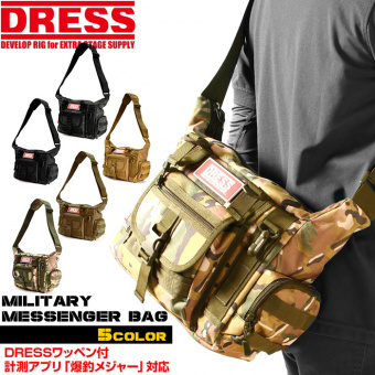 Сумка DRESS MILITARY MESSENGER BAG японское качество от производителя DRESS