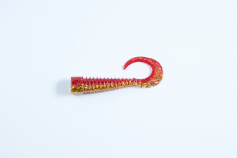 Силиконовая приманка ZEAKE S-GRAVITYY WORM CURLY TAIL 3" японское качество от производителя ZEAKE