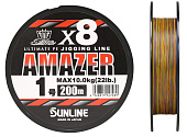 Плетеный шнур SUNLINE SM AMAZER X8 200M японское качество от производителя SUNLINE