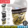 Бафф-маска для лица DRESS COOL NECK GAITER CAMOUFLAGE японское качество от производителя DRESS