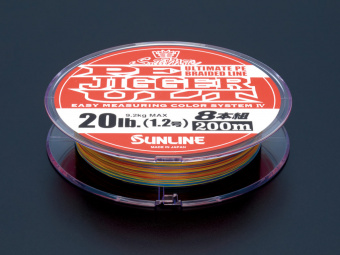 Плетеный шнур SUNLINE PE-JIGGER ULT X8 200M японское качество от производителя SUNLINE