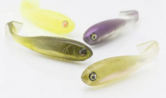 Силиконовая приманка ADUSTA PENTA SHAD 4" японское качество от производителя ADUSTA
